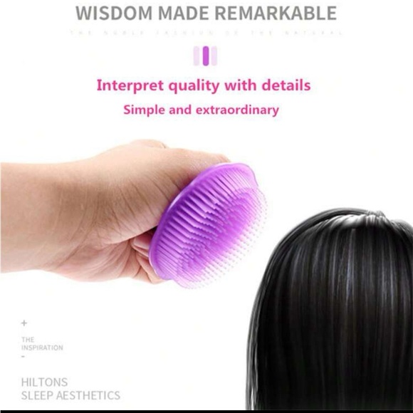 NIP Hair Scalp Massager, Shampoo Soft Scalp Exfoliator $7 or ADD 2 for $10 - Picture 4 of 4